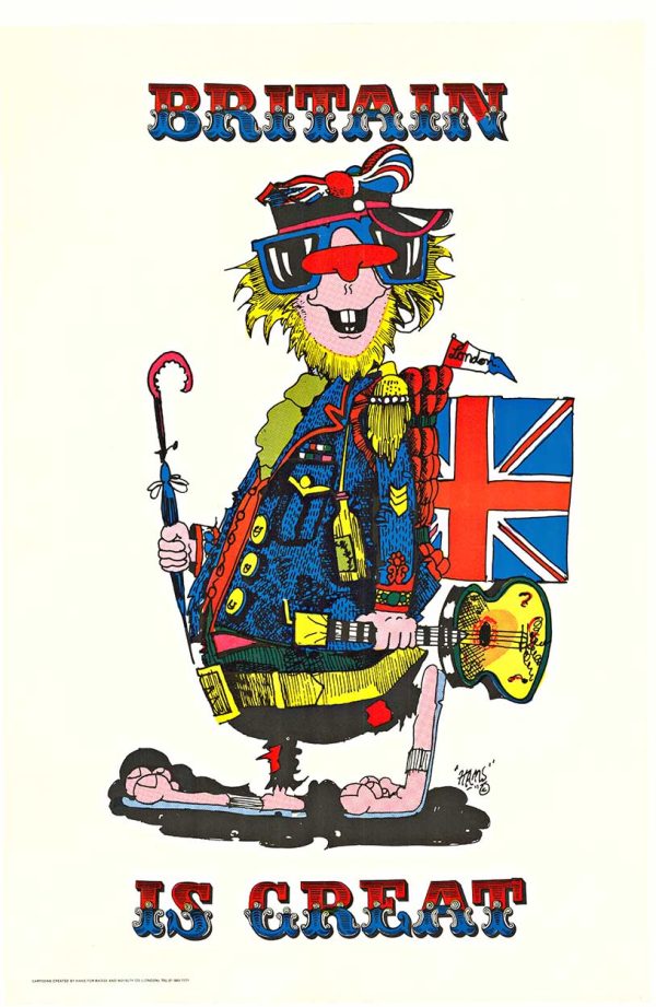 Vintage Carnaby Street poster Britain is Great original