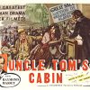1958 Uncle Tom’s Cabin half-sheet vintage U.S. poster with Raymond Massey narration and Colorama Features branding.