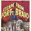 ESCAPE FROM FORT BRAVO (1953) Original One Sheet Linen-backed