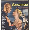 OOriginal 1956 Anastasia one-sheet movie poster, 27 x 41 inches, offset-lithograph, linen backed, Ingrid Bergman Yul Brynner Helen Hayes 20th Century Fox
