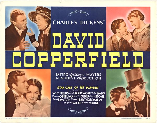 Charles Dickinsons' David Copperfield Original half-sheet vintage movie poster