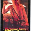 Harrison Ford Indiana Jones and the Temple of Doom 1984 teaser one-sheet original movie poster linen-backed