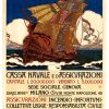 Authentic original 1920s Cassa Navale e d'Assicurazioni Italian naval insurance lithograph poster featuring a sailing schooner in rough seas by Chiattone Milano printer