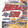 Fireball 500 1966 original Australian daybill film poster Frankie Avalon Annette Funicello stock car racing movie