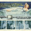 Original 1953 U.S. half-sheet movie poster for “Niagara” featuring Marilyn Monroe above Niagara Falls, with period credits and film-title typography; 22" x 28" layout.