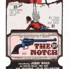 Folded vintage 1-sheet movie poster for “The 1st Notch,” NSS 74/131, Western about a Young Billy the Kid, stars Jason Ward and Joe Warder, directed by Gil War, very good condition with minor edge wear at bottom center.
