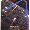 Original pre-release Star Trek First Contact vintage movie poster (US 1-sheet) showing the U.S.S. Enterprise NCC-1701-E over outer space; dual sided and rolled; great color with issues on the right hand side bottom edge; no pin holes.