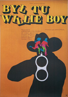 Original Polish movie poster “Tell Them Willie Boy Is Here” with linen backing, ready to frame, starring Robert Redford, Robert Blake, Katharine Ross, and Susan Clark, directed by Abraham Polonsky.