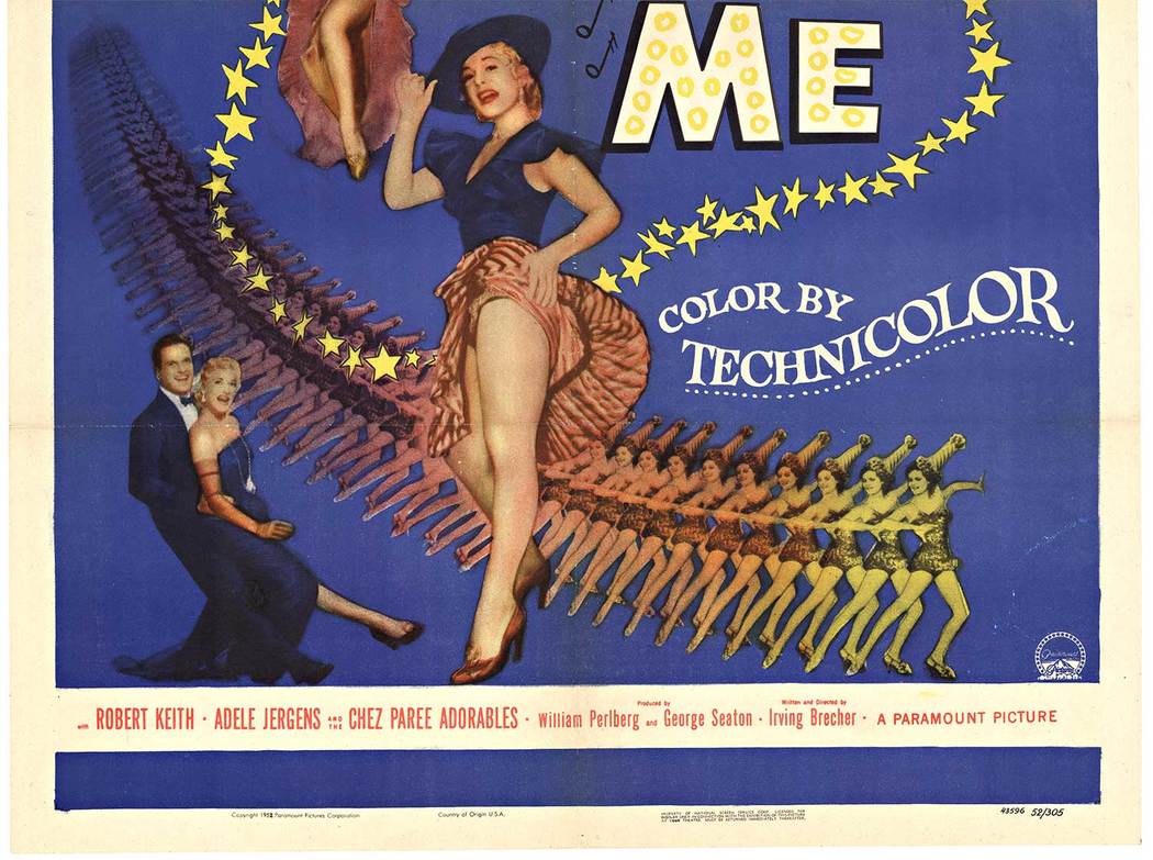 Original 1952 “Somebody Loves Me” Vintage US 1-Sheet - The Vintage Poster