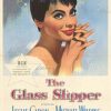 Original The Glass Slipper poster 1955 MGM US one sheet lithograph featuring Cinderella theme with Leslie Caron, linen backed