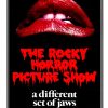 Original The Rocky Horror Picture Show (1975) US one sheet Style A movie poster, not a reproduction. Directed by Jim Sharman and starring Tim Curry, Susan Sarandon, and Barry Bostwick, the film became one of the most enduring cult classics in cinema history. Blending musical, horror, and comedy elements, the film gained lasting recognition through midnight screenings and audience participation, establishing a unique place in film culture. Its transgressive themes and theatrical style contributed to its long-running influence and continued popularity. This poster features the iconic red lips image, modeled by Lorillie Goldberg, paired with the distinctive dripping title typography and the tagline “a different set of jaws.” The design is among the most recognizable in film poster history and is closely associated with the film’s cult identity. Issued by 20th Century Fox with NSS number 75/127, this example is printed as a lithograph and has been professionally linen backed, with original fold lines restored. Linen backing stabilizes the poster and provides a flat, conservation-ready surface suitable for framing and long-term display.