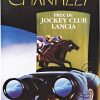 1992 Chantilly Prix du Jockey Club poster by Razzia with binoculars and horse racing scene, hand signed