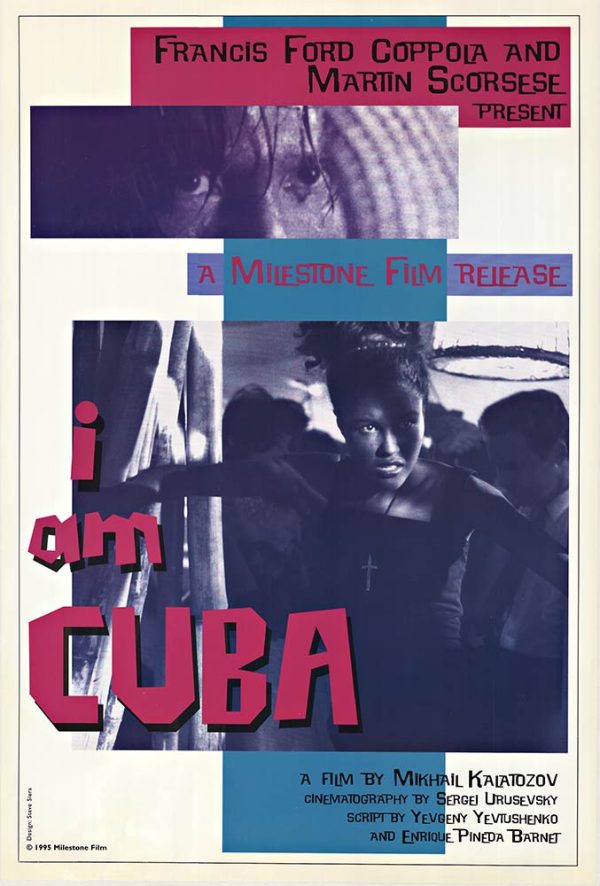 Original I Am Cuba poster 1995 US one sheet lithograph