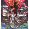 Original The Spy Who Loved Me poster 1977 US one sheet lithograph