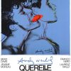 Original Querelle 1982 German film poster Andy Warhol blue version