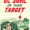 nra be sure of your target 1946 poster