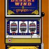 Amtrak “Desert Wind” vintage travel poster, slot machine Las Vegas themed design, original railroad advertisement, Grade A condition, ready to frame