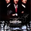 1990 Goodfellas theatrical poster signed by Samuel L. Jackson, Joe Pesci, Ray Liotta, Lorraine Bracco, Paul Sorvino, and Martin Scorsese, 27x39 original Warner Bros. release"